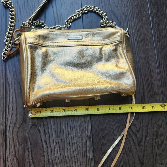 Rebecca Minkoff Gold Mini MAC Crossbody
Purse - Picture 7 of 9